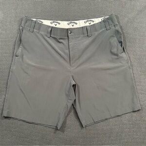 Callaway Mens Gray Golf Shorts Size 40 Performance Stretch Lightweight